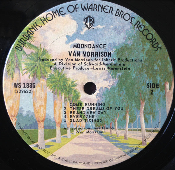 Van Morrison - Moondance (LP) [US] 1973 RP