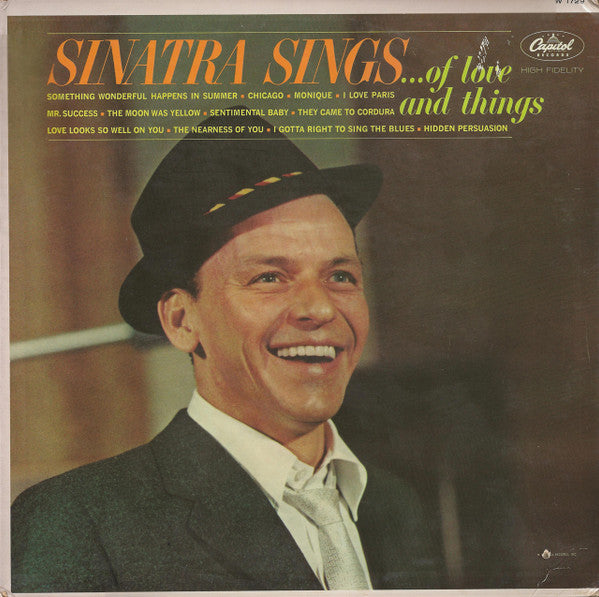 Frank Sinatra - Sinatra Sings...Of Love And Things (1962 MONO Comp)