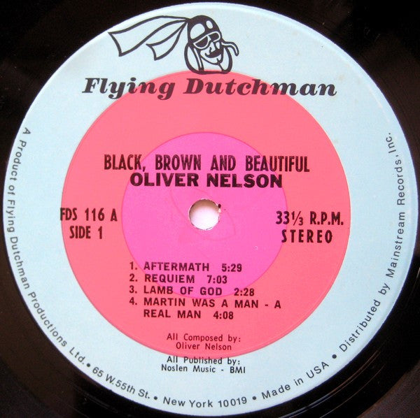 Oliver Nelson - Black, Brown And Beautiful (LP) [US] 1st (Very Good Plus (VG+))