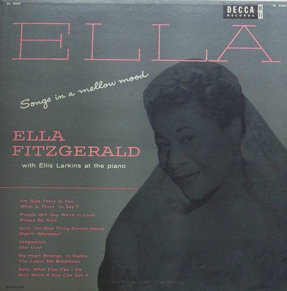 Ella Fitzgerald - Ella - Songs In A Mellow Mood (1954 MONO)