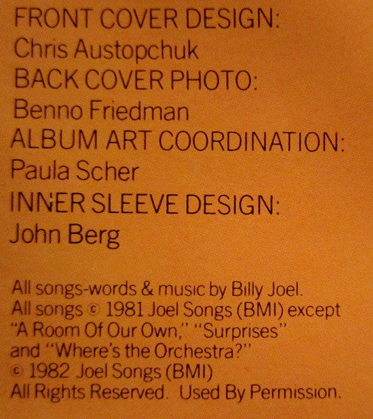 Billy Joel - The Nylon Curtain