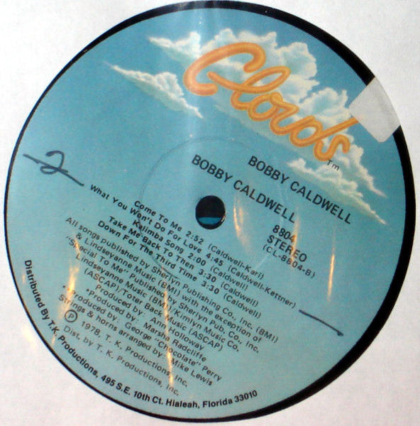 Bobby Caldwell - Bobby Caldwell (LP) [US] 1st (Mint (M))