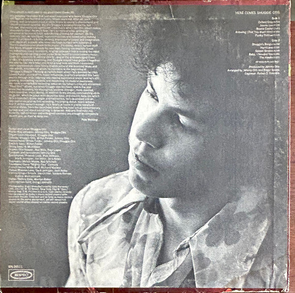 Shuggie Otis - Here Comes Shuggie Otis (LP) [US] 1973 RP