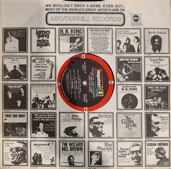 John Coltrane - The Best Of John Coltrane - His Greatest Years (LP) [US] 1st (Very Good Plus (VG+))