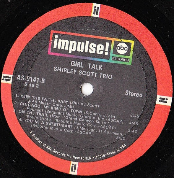 Shirley Scott - Girl Talk (LP) [US] 1st (Near Mint (NM or M-))