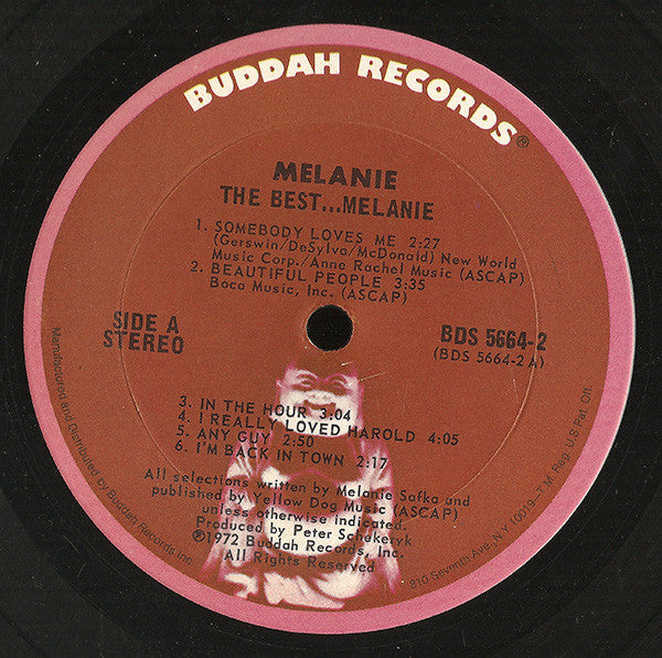 Melanie (2) - The Best...Melanie (LP) [US] 1976 RP (Mint (M))