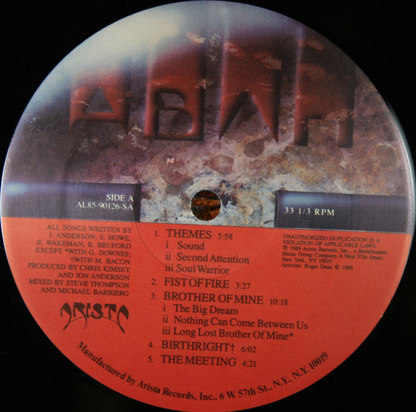 Anderson Bruford Wakeman Howe - Anderson Bruford Wakeman Howe