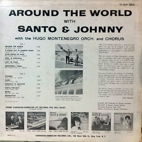 Santo & Johnny - Around The World With Santo & Johnny (1962 STEREO)
