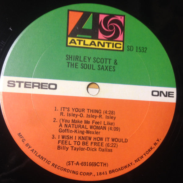 Shirley Scott & The Soul Saxes - Shirley Scott & The Soul Saxes (LP) [US] 1st (Near Mint (NM or M-))