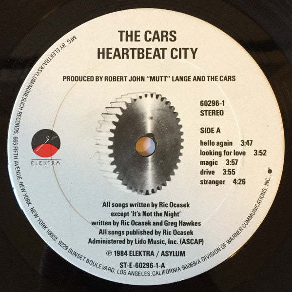The Cars - Heartbeat City (1984 US Press)