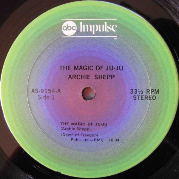Archie Shepp - The Magic Of Ju-Ju (LP) [US] RP (Very Good Plus (VG+))