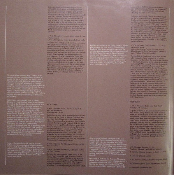 Sir Neville Marriner - Amadeus (Original Soundtrack Recording) (LP) [US] 1st (Near Mint (NM or M-))
