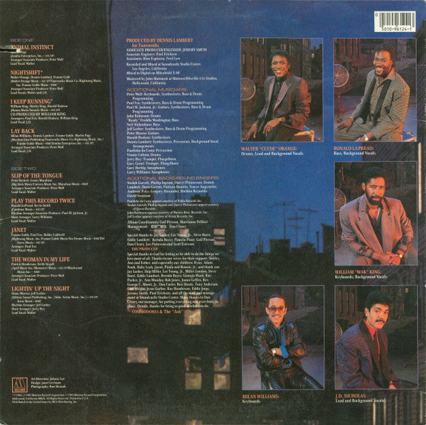 Commodores - Nightshift (LP) [US] 1st (Mint (M))