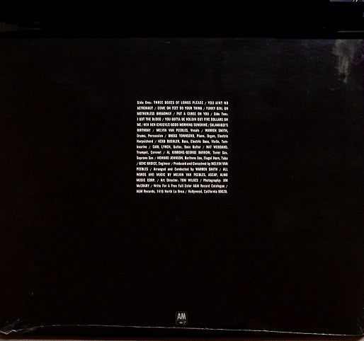 Melvin Van Peebles - Ain't Supposed To Die A Natural Death (LP) [US] 1st (Very Good Plus (VG+))