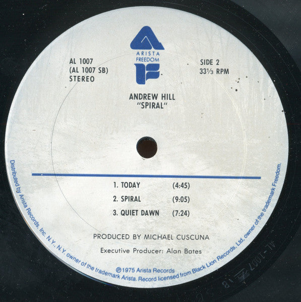 Andrew Hill - Spiral (LP) [US] 1st (Very Good Plus (VG+))