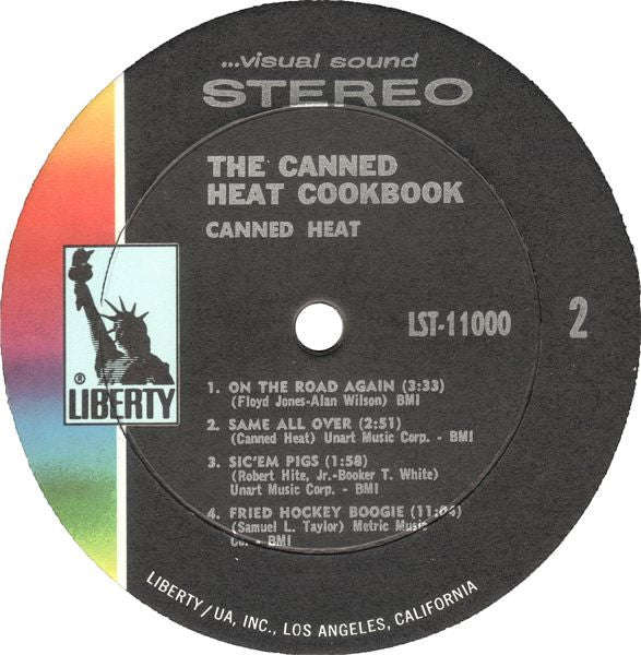 Canned Heat - The Canned Heat Cook Book (The Best Of Canned Heat) (1969 Compilation STEREO)