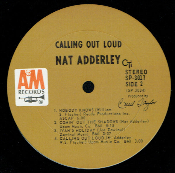Nat Adderley - Calling Out Loud