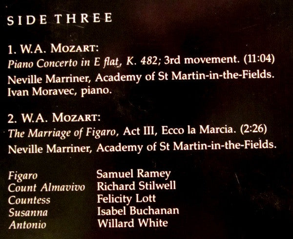 Sir Neville Marriner - Amadeus (Original Soundtrack Recording) (LP) [US] 1st (Near Mint (NM or M-))