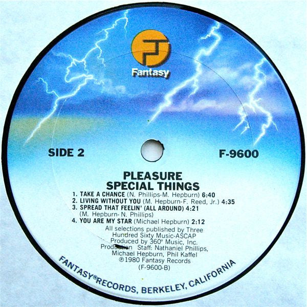 Pleasure (4) - Special Things (LP) [US] 1st (Very Good Plus (VG+))