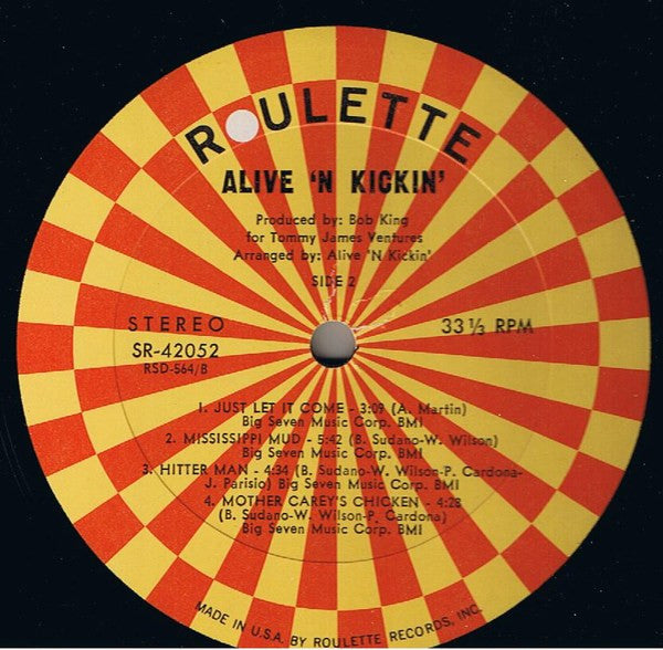 Alive 'N Kickin' - Alive 'N Kickin' (LP) [US] 1st (Very Good Plus (VG+))