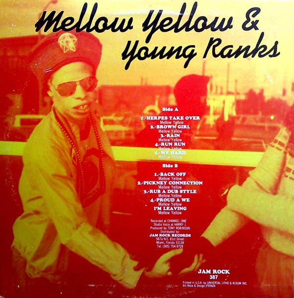 Mellow Yellow - Herpes Take Over (1982 Jamaican Press)
