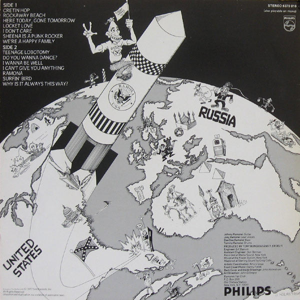 Ramones - Rocket To Russia (LP) [Netherlands] 1st