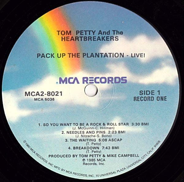 Tom Petty And The Heartbreakers - Pack Up The Plantation - Live! (LP) [US] 1st
