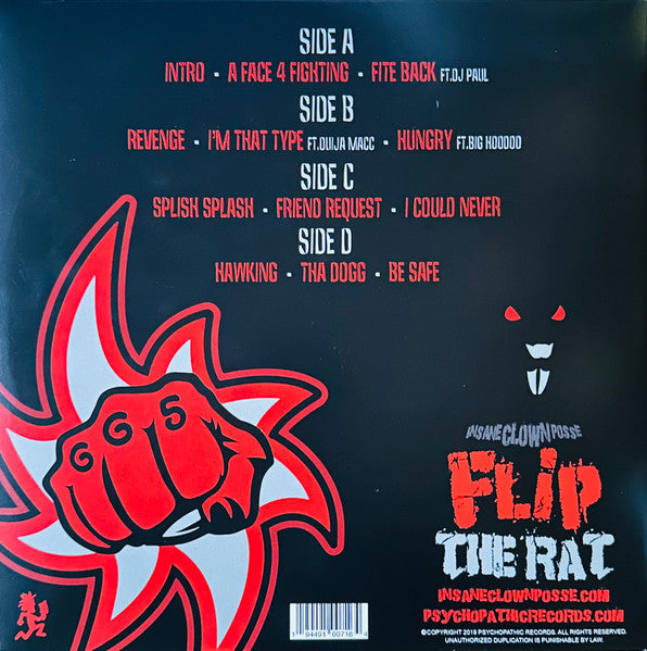 Insane Clown Posse - Flip The Rat (LP, EP) [US] 1st (Mint (M))