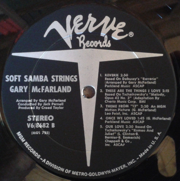 Gary McFarland - Soft Samba Strings (LP) [US] 1st (Near Mint (NM or M-))