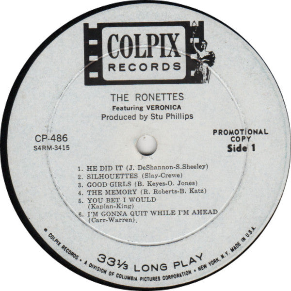 The Ronettes - The Ronettes (Featuring Veronica) (1965 MONO PROMO)