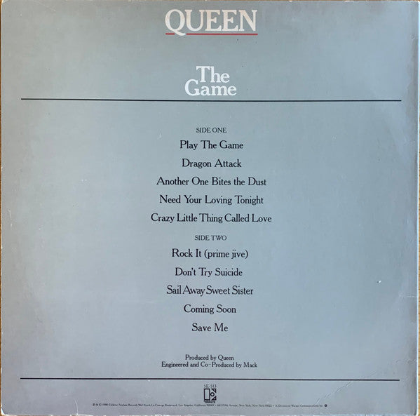 Queen - The Game (LP) [US] 1st