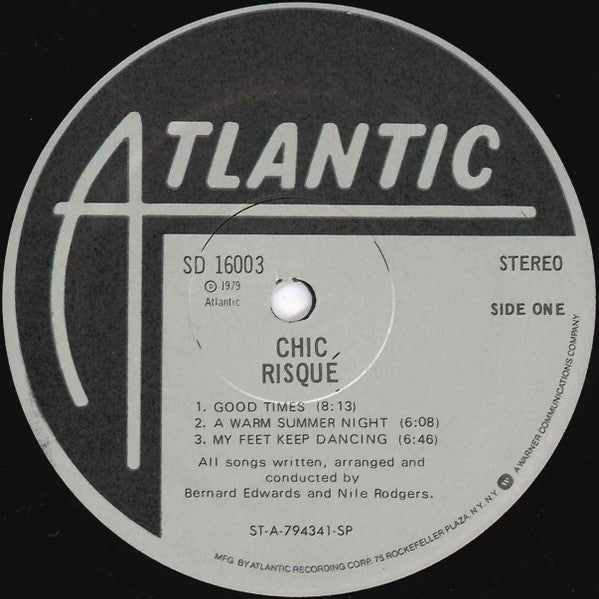 Chic - Risqué (LP) [US] 1st