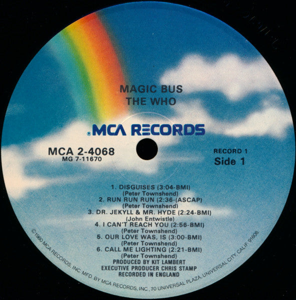 The Who - Magic Bus / The Who Sings My Generation (1973 Compilation RE)