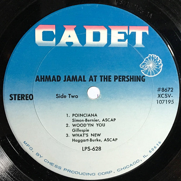 Ahmad Jamal Trio - Ahmad Jamal At The Pershing / But Not For Me