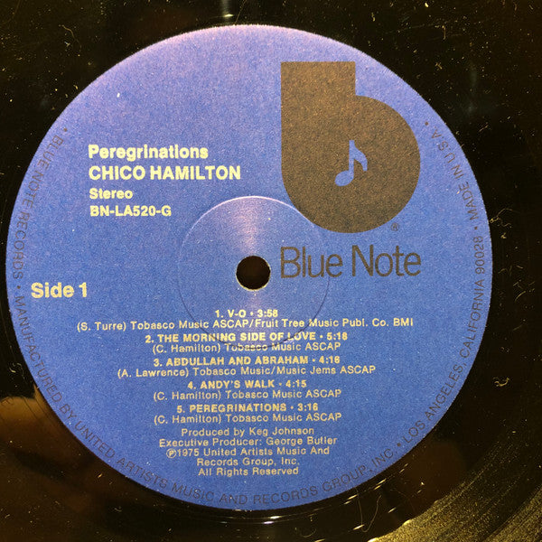 Chico Hamilton - Peregrinations