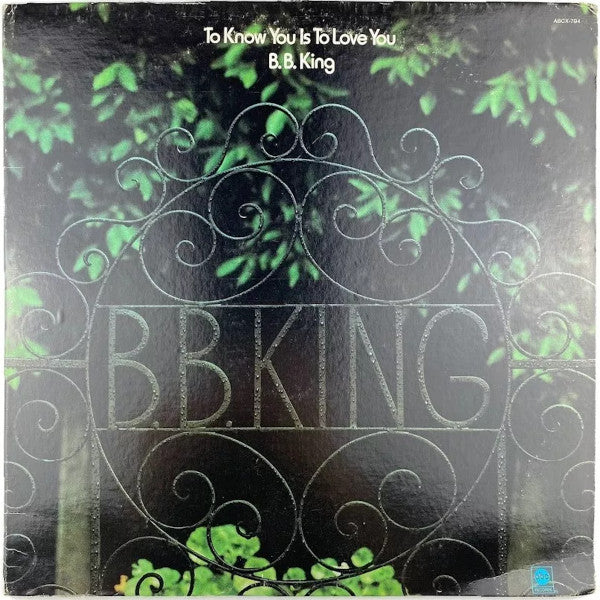 B.B. King - To Know You Is To Love You