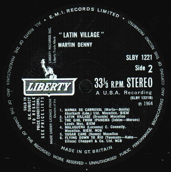 Martin Denny - Latin Village (1964 STEREO)