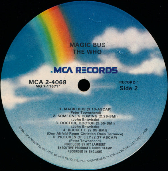 The Who - Magic Bus / The Who Sings My Generation (1973 Compilation RE)