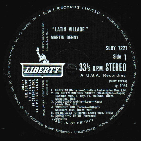 Martin Denny - Latin Village (1964 STEREO)