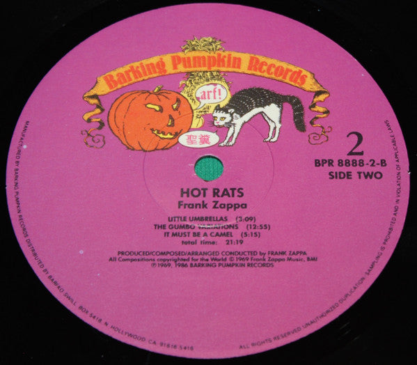 Frank Zappa - Hot Rats