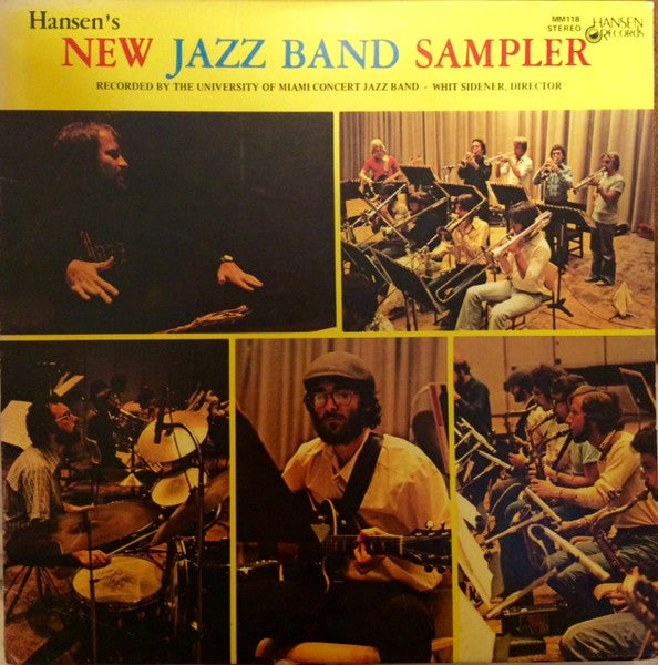 The University Of Miami Concert Jazz Band - Hansen's New Jazz Band Sampler (LP) [US] (Near Mint (NM or M-))