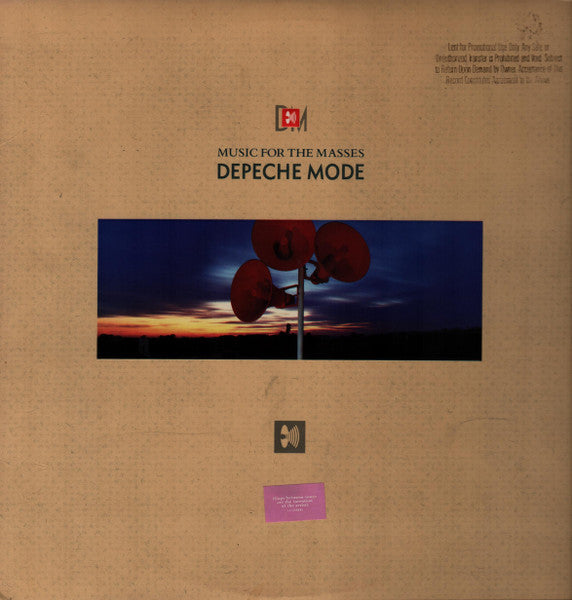 Depeche Mode - Music For The Masses (LP) [US] 1st (Near Mint (NM or M-))