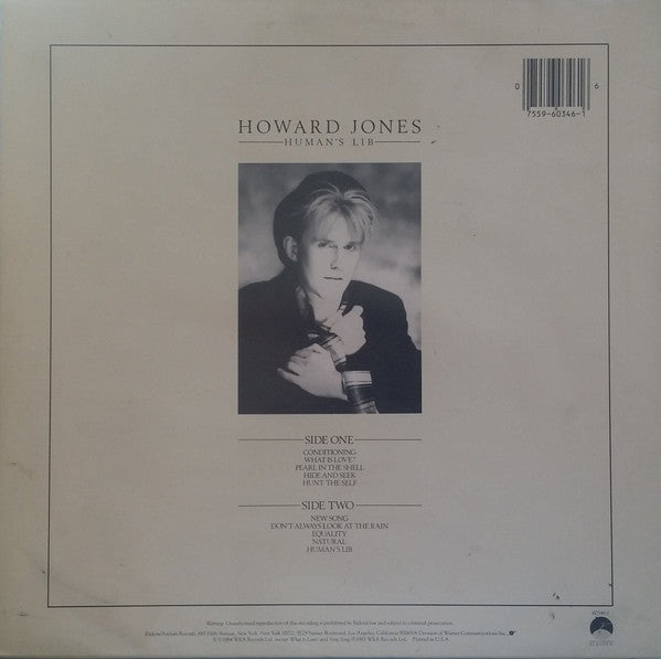Howard Jones - Human's Lib (LP) [US] 1st (Mint (M))