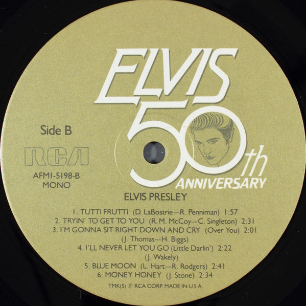 Elvis Presley - Elvis Presley (LP) [US] 1984 RP (Mint (M))
