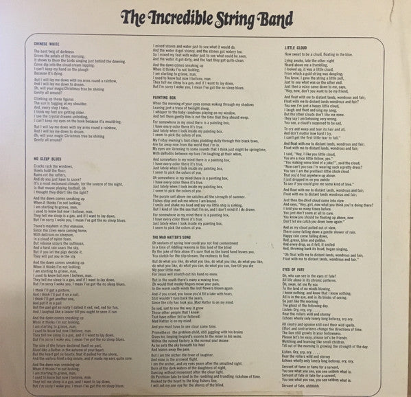 The Incredible String Band - The 5000 Spirits Or The Layers Of The Onion (LP) [US] 1st (Very Good (VG))