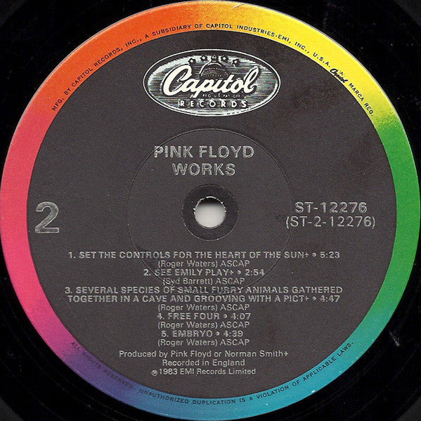 Pink Floyd - Works (LP) [US] 1st