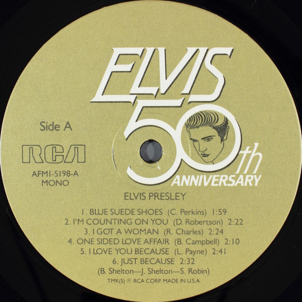Elvis Presley - Elvis Presley (LP) [US] 1984 RP (Mint (M))
