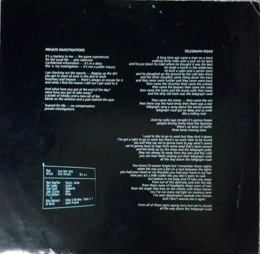 Dire Straits - Love Over Gold (LP) [US] RP (Near Mint (NM or M-))