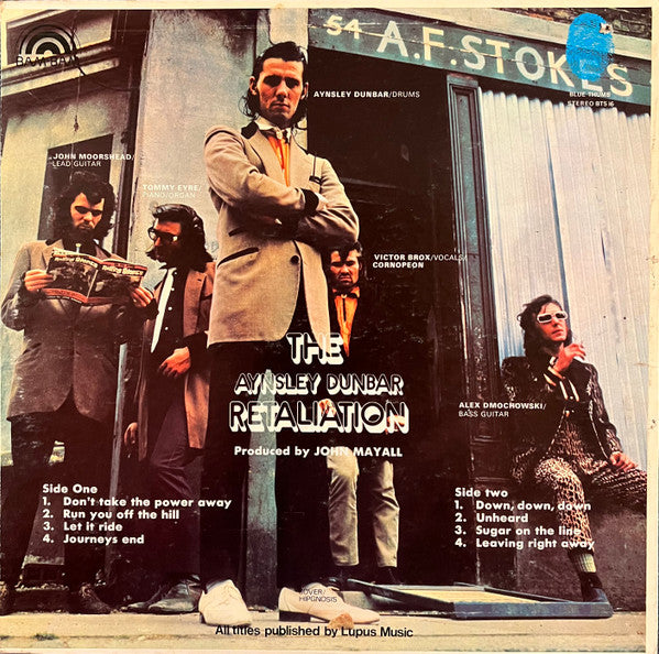 The Aynsley Dunbar Retaliation - To Mum, From Aynsley And The Boys