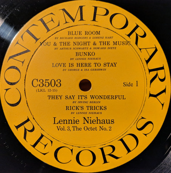 Lennie Niehaus - Vol. 3: The Octet #2 (1955 MONO)